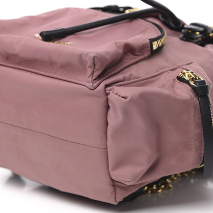Burberry Nylon Small Rucksack Backpack Mauve Pink 8 of 12