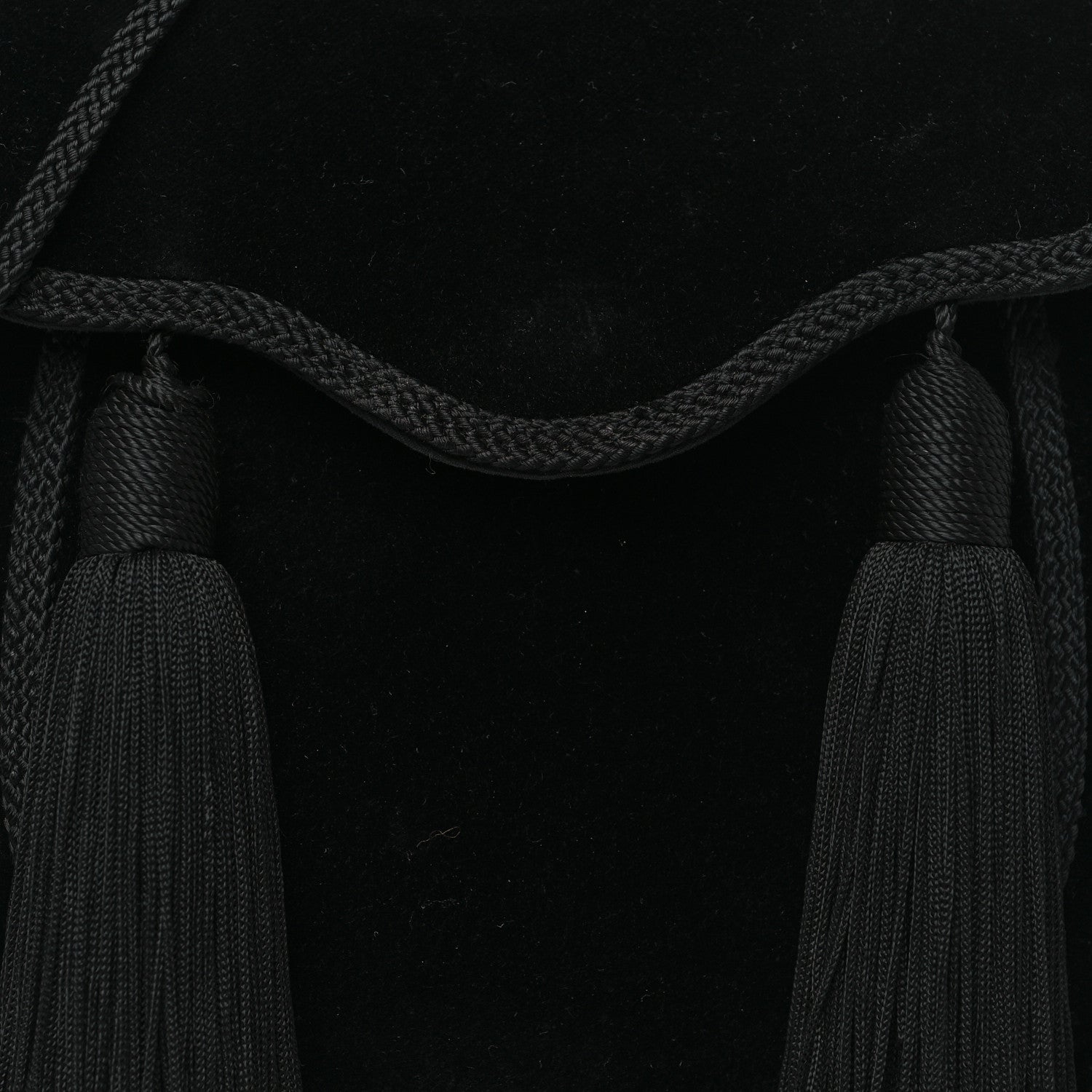 Saint Laurent Velvet Opium 2 Crossbody Bag Black 7 of 10