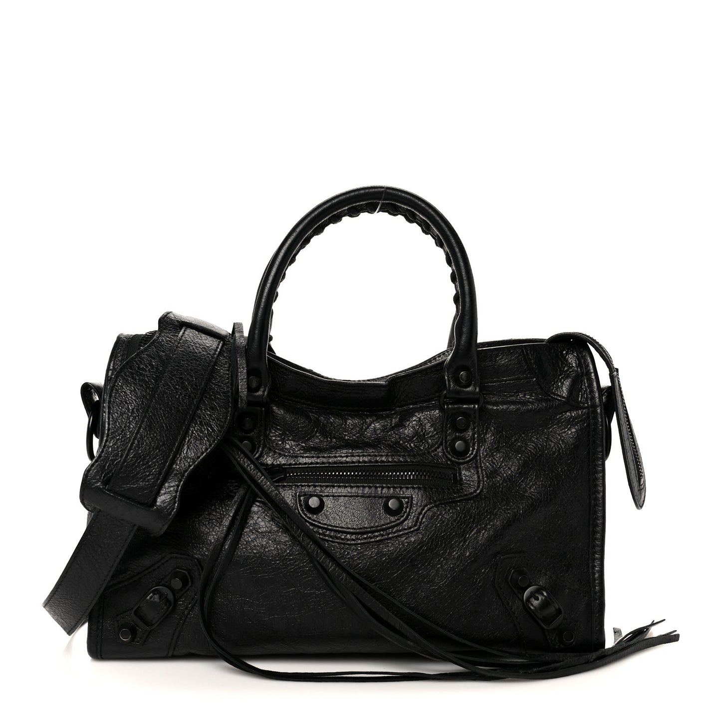 Agneau Arena Classic Black Hardware S City Black