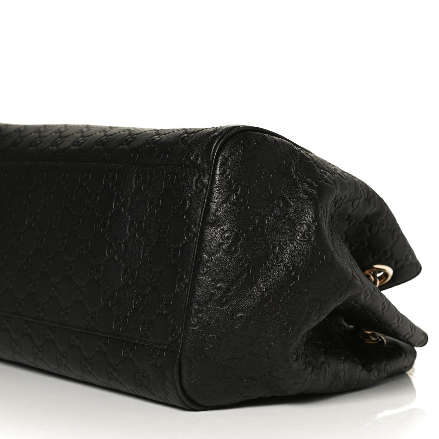 Guccissima Emily Chain Shoulder Bag Black