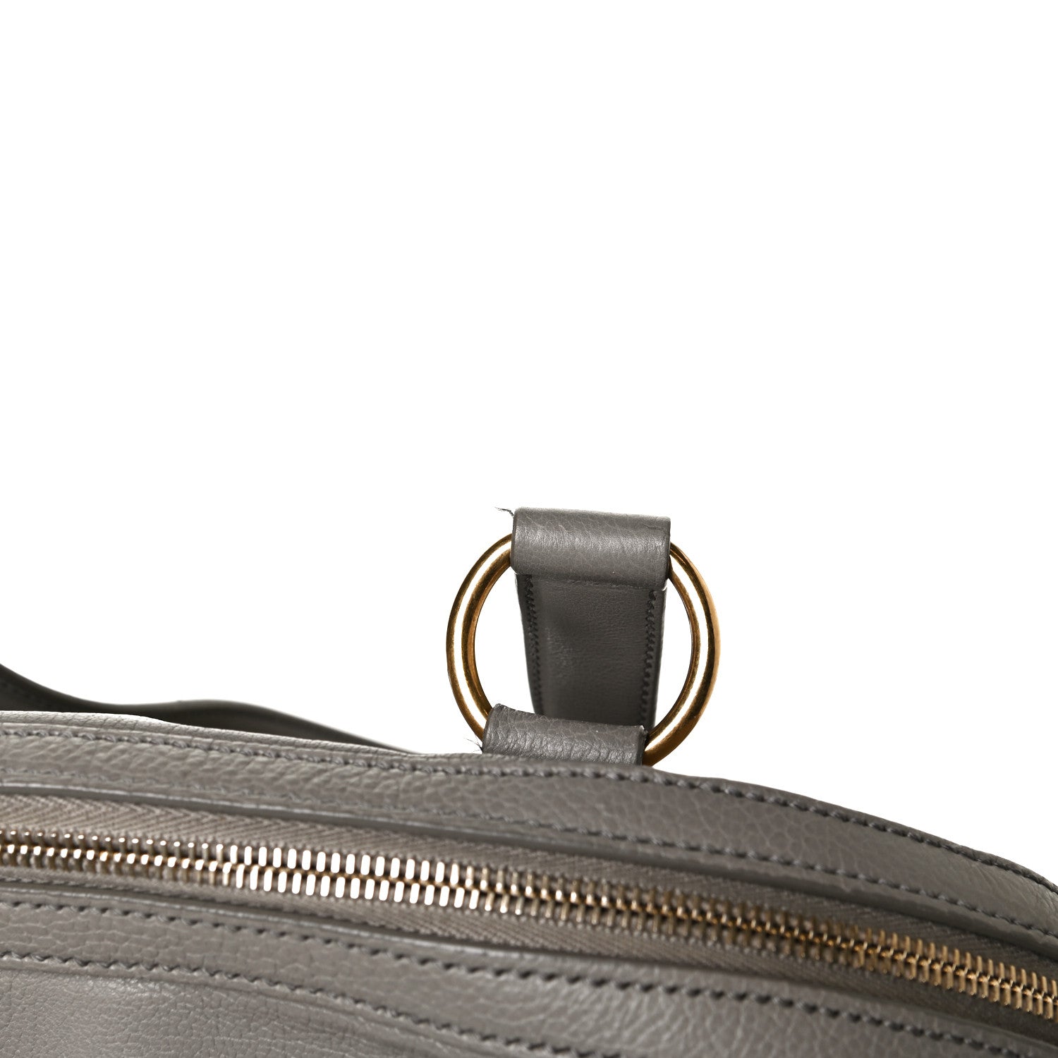 Saint Laurent Calfskin Large Muse Gray 19 of 20