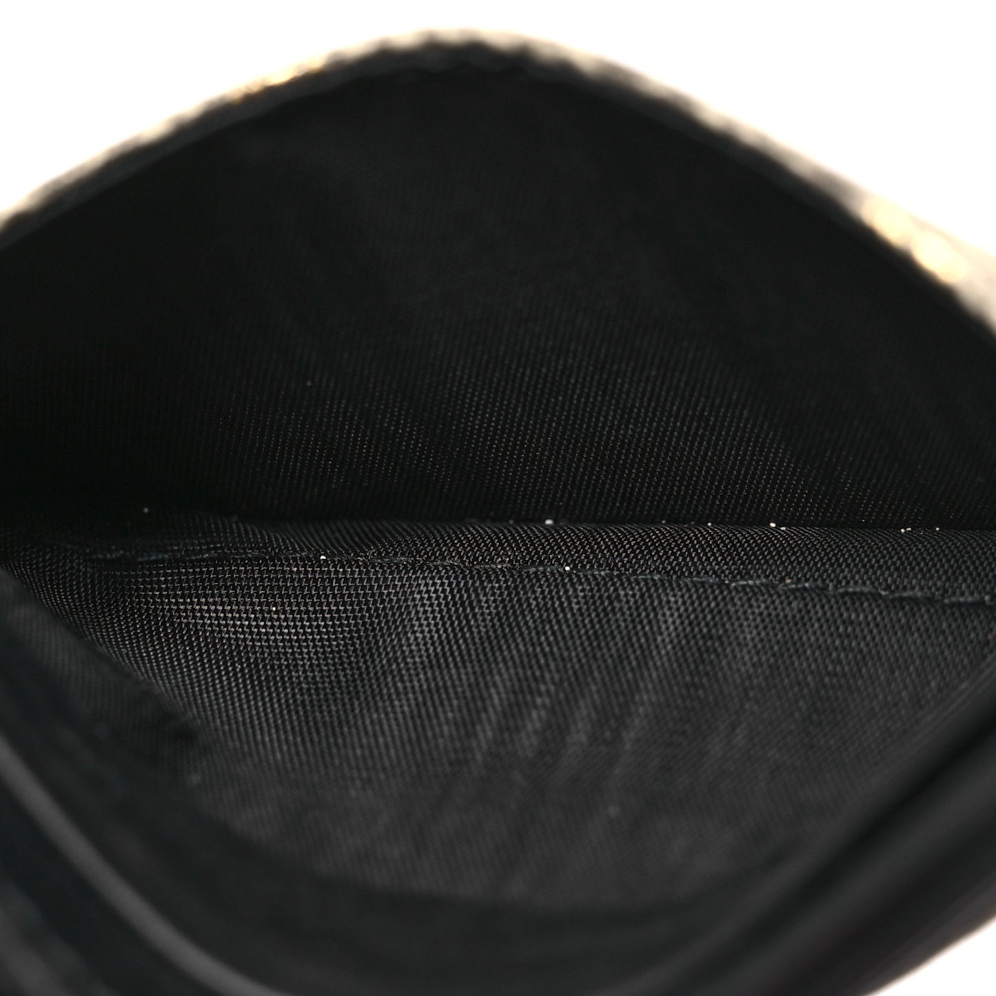 GG Supreme Monogram Bees Card Holder Black