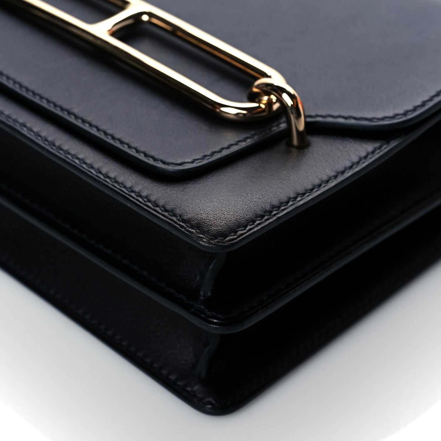 Hermes Evergrain Mini Sac Roulis Bleu Indigo 9 of 10