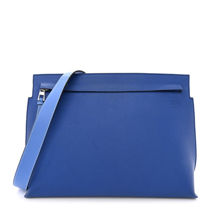 Loewe Calfskin T Pouch Bag Blue 1 of 13