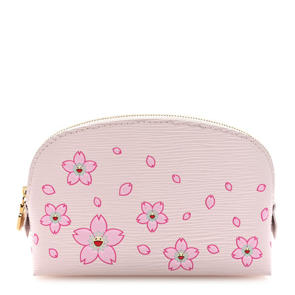 Louis Vuitton LV X TM Epi Cherry Blossom Cosmetic Pouch Pink 2 of 12