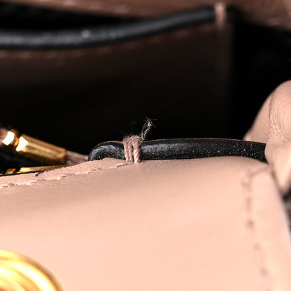 Prada Saffiano Lux Chain Shoulder Bag Beige 9 of 10