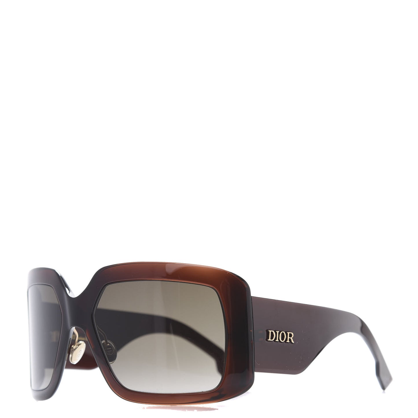 Acetate DiorSo Light 2 Shield Sunglasses Tortoise