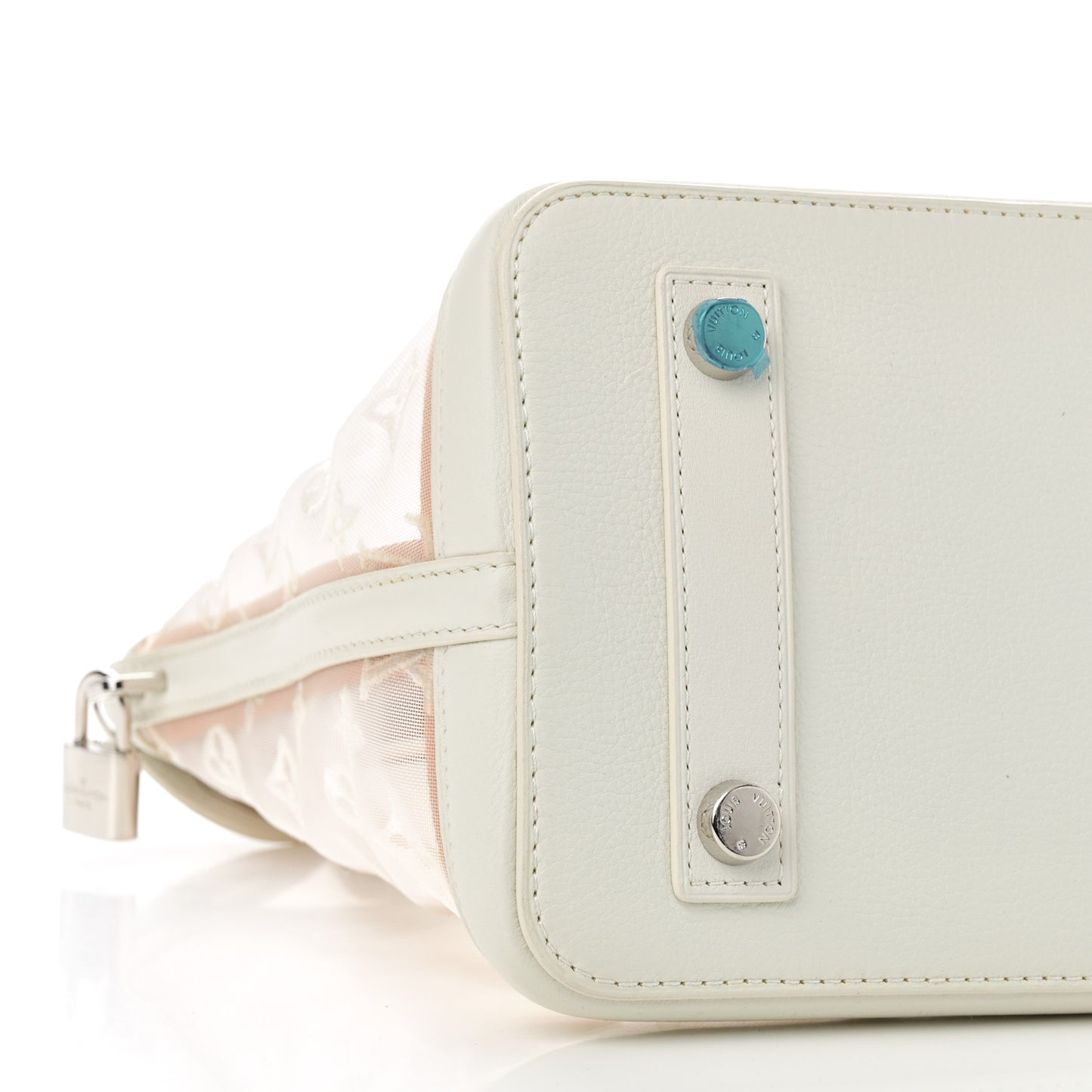 Monogram Transparence Lockit White