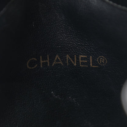 Chanel Patent Stitched Drawstring Shoulder Bag Black 7 of 14