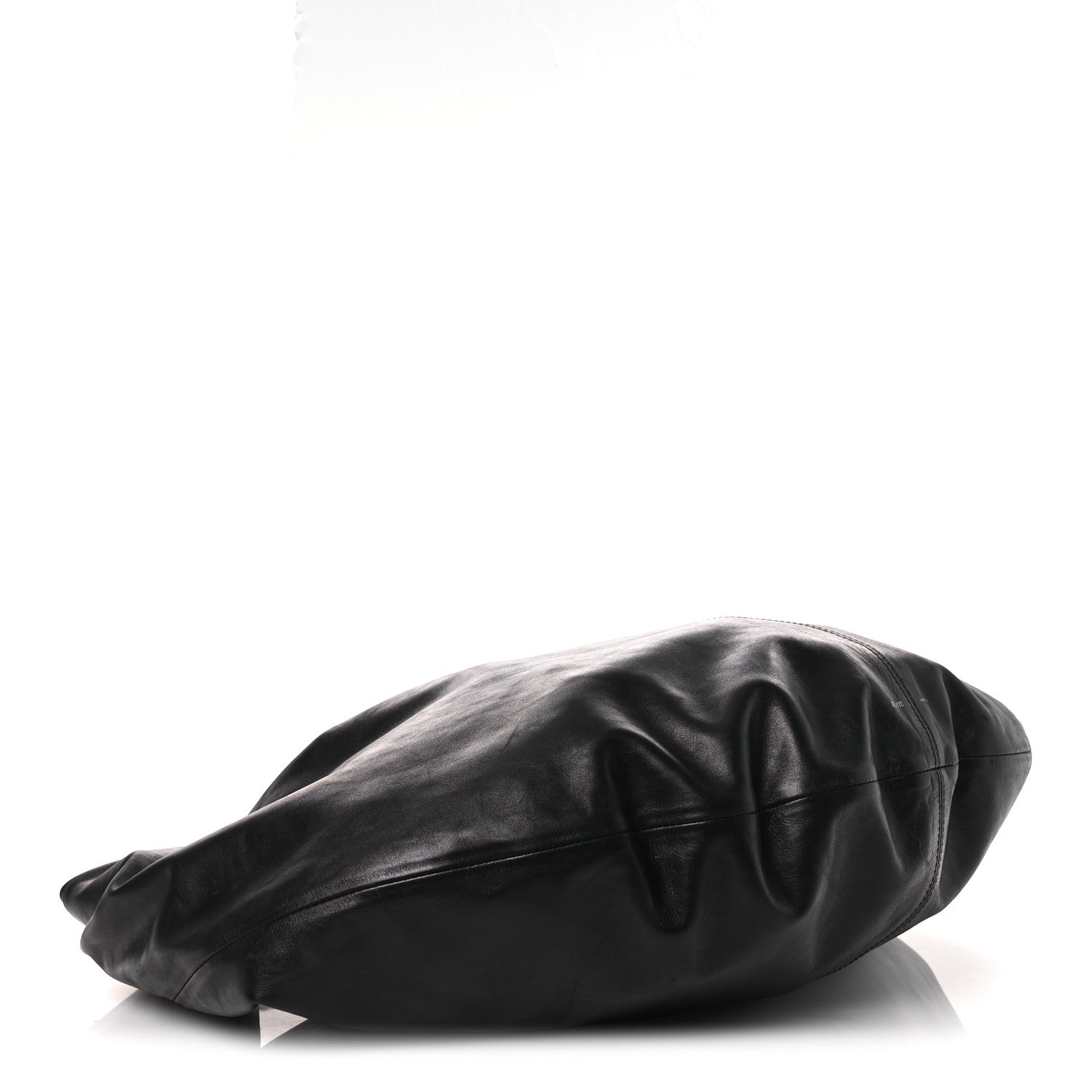 Khaite Vintage Calfskin Extra Large Olivia Hobo Black 4 of 10