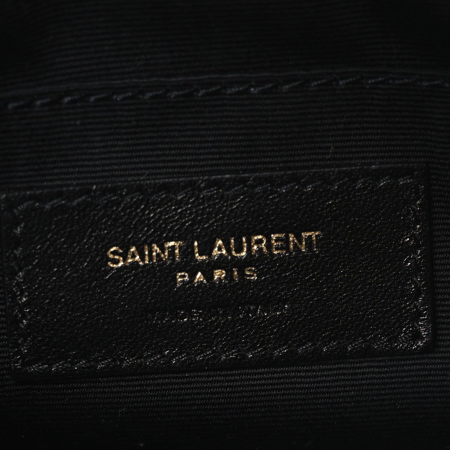 Saint Laurent Grained Lambskin Monogram Mini Niki Chain Satchel Dark Cork 7 of 10