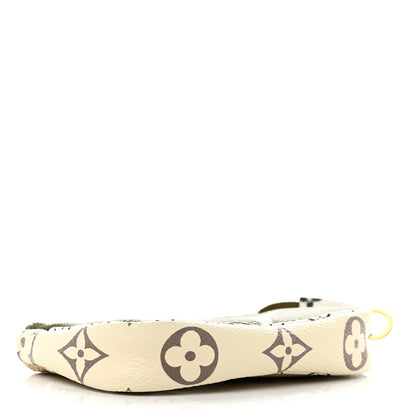 Louis Vuitton Monogram Giant Micro Pochette Accessories Kaki White 4 of 7