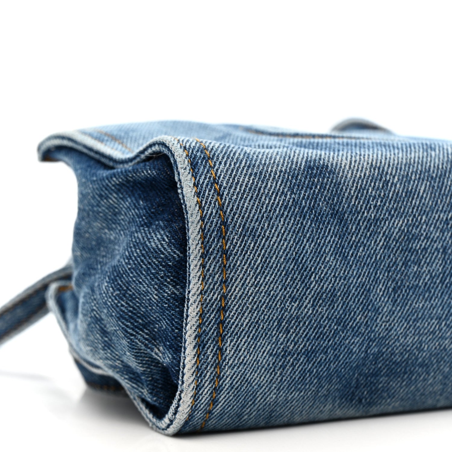Telfar Denim Small Shopping Bag Blue 9 of 10