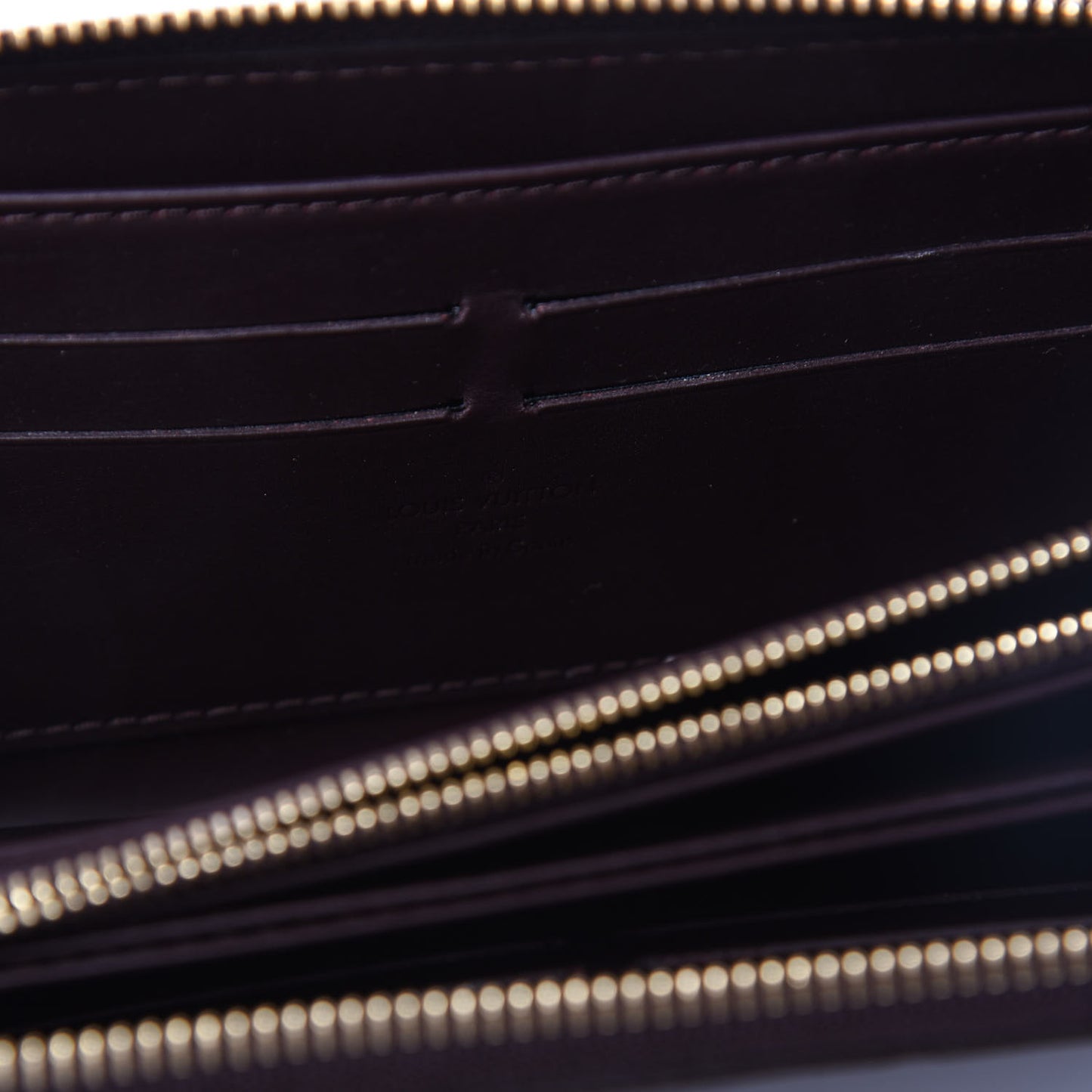 Vernis Zippy Wallet Amarante