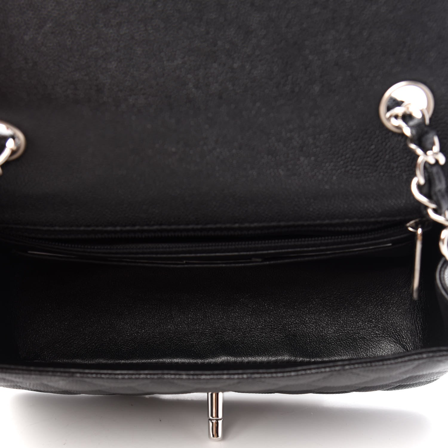 Chanel Caviar Quilted Mini Rectangular Flap Black 5 of 11