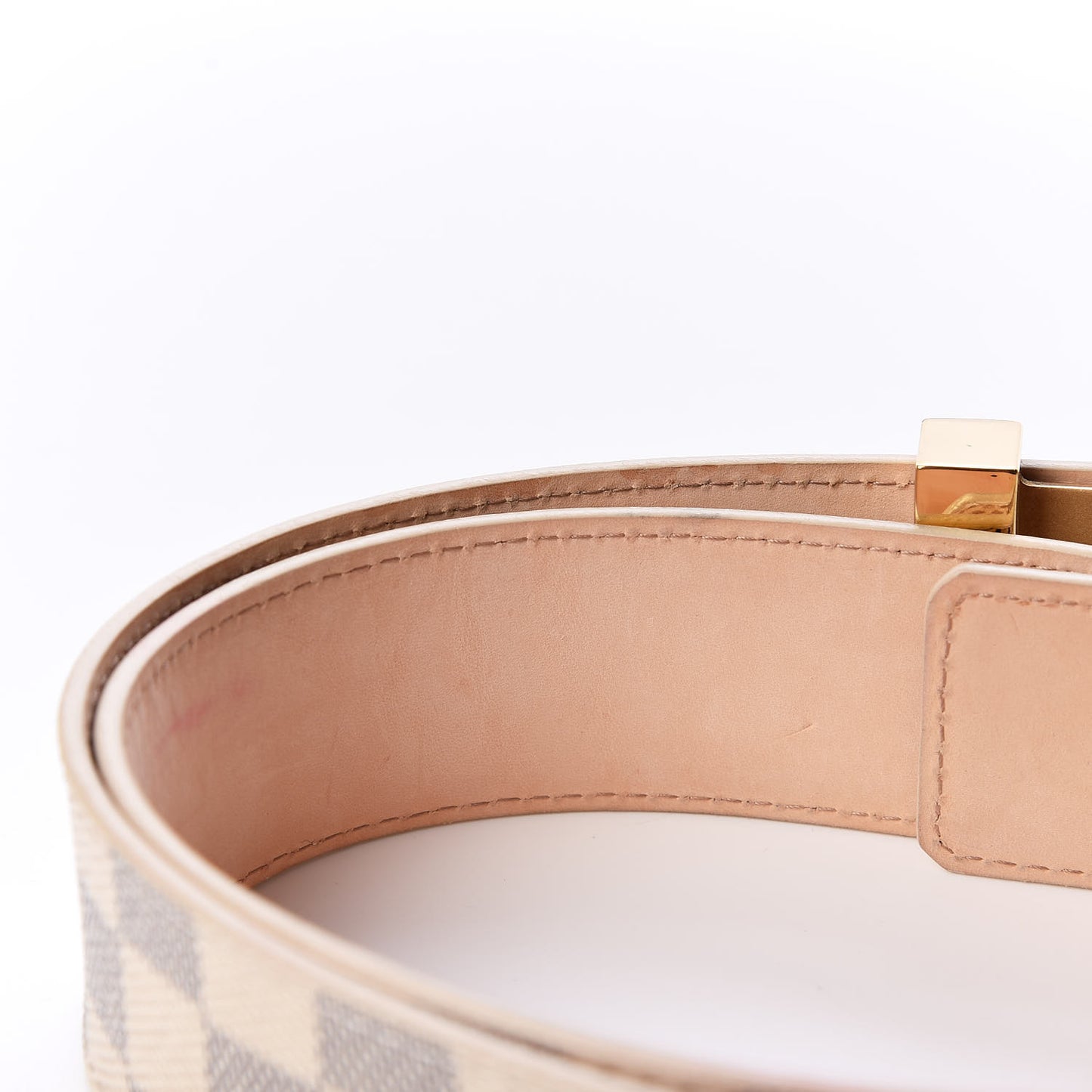 Damier Azur LV Initiales Belt 80 32