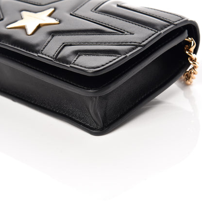 Stella McCartney Alter Nappa Star Small Flap Shoulder Bag Black 6 of 9