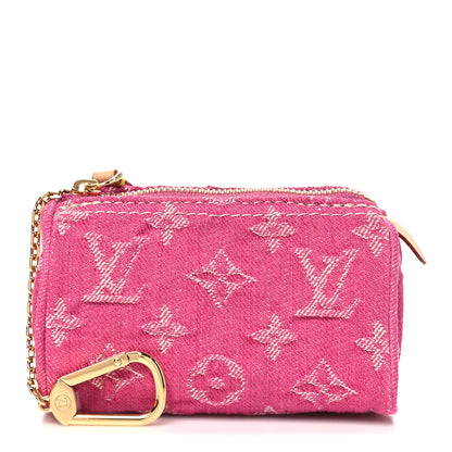 Louis Vuitton Denim Trousse Speedy Fuchsia 1 of 8