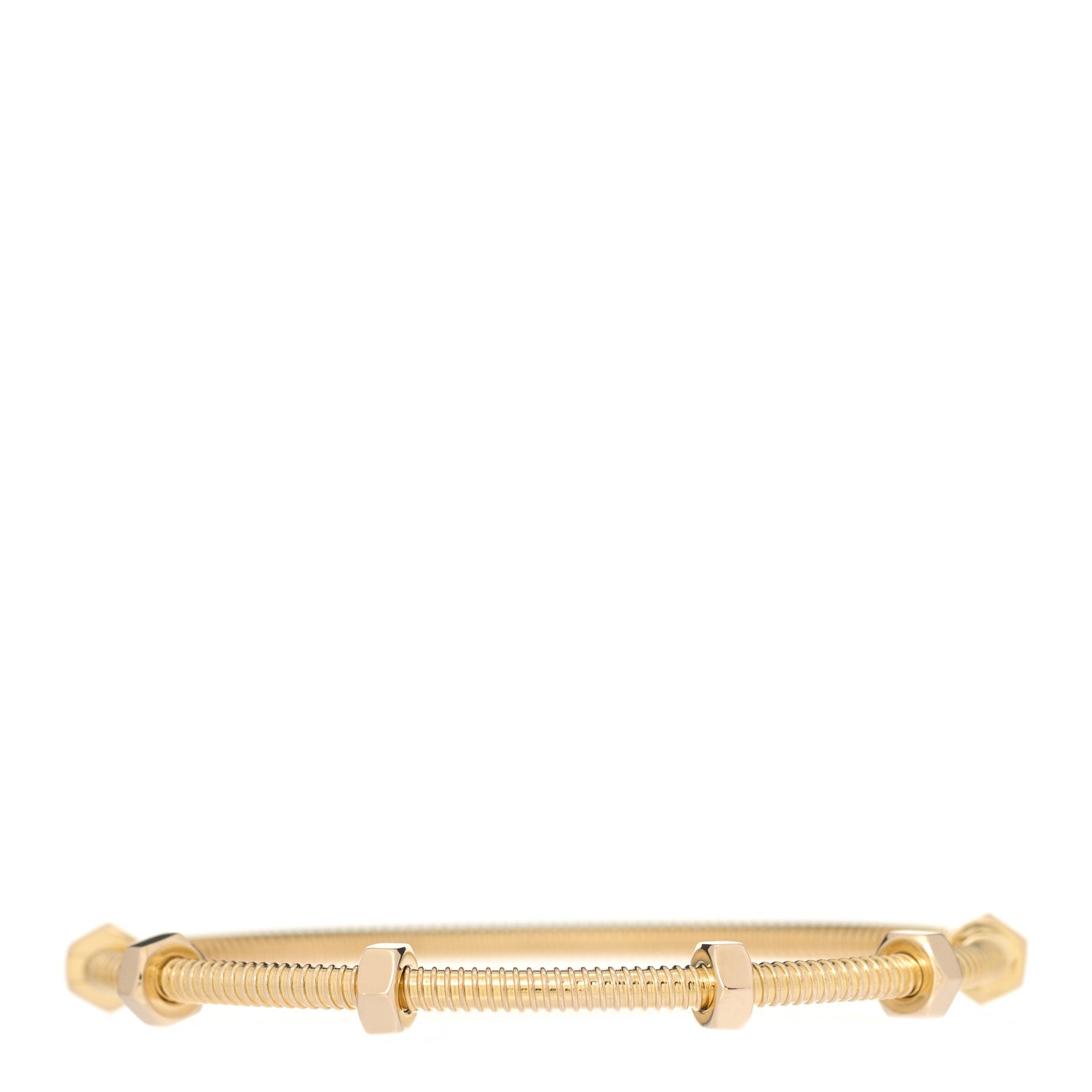 Cartier 18K Yellow Gold Ecrou de Cartier Bracelet 19 1 of 4