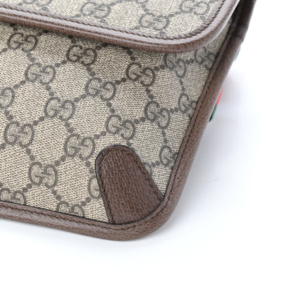 Gucci GG Supreme Monogram Neo Vintage Web Belt Bag Brown 9 of 9