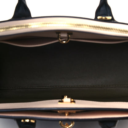 Louis Vuitton Taurillon City Steamer MM Kaki Creme Black 6 of 10