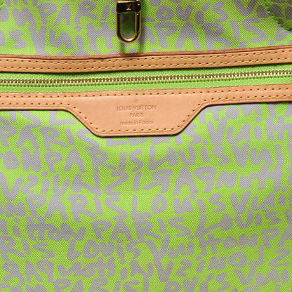 Louis Vuitton Monogram Graffiti Neverfull GM Green 5 of 7