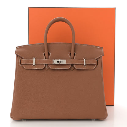 Hermes Togo Birkin 25 Gold 11 of 11