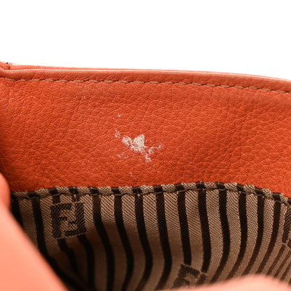 Fendi Vitello Flamingo Fendista Pouchette Crossbody Arancio 14 of 22