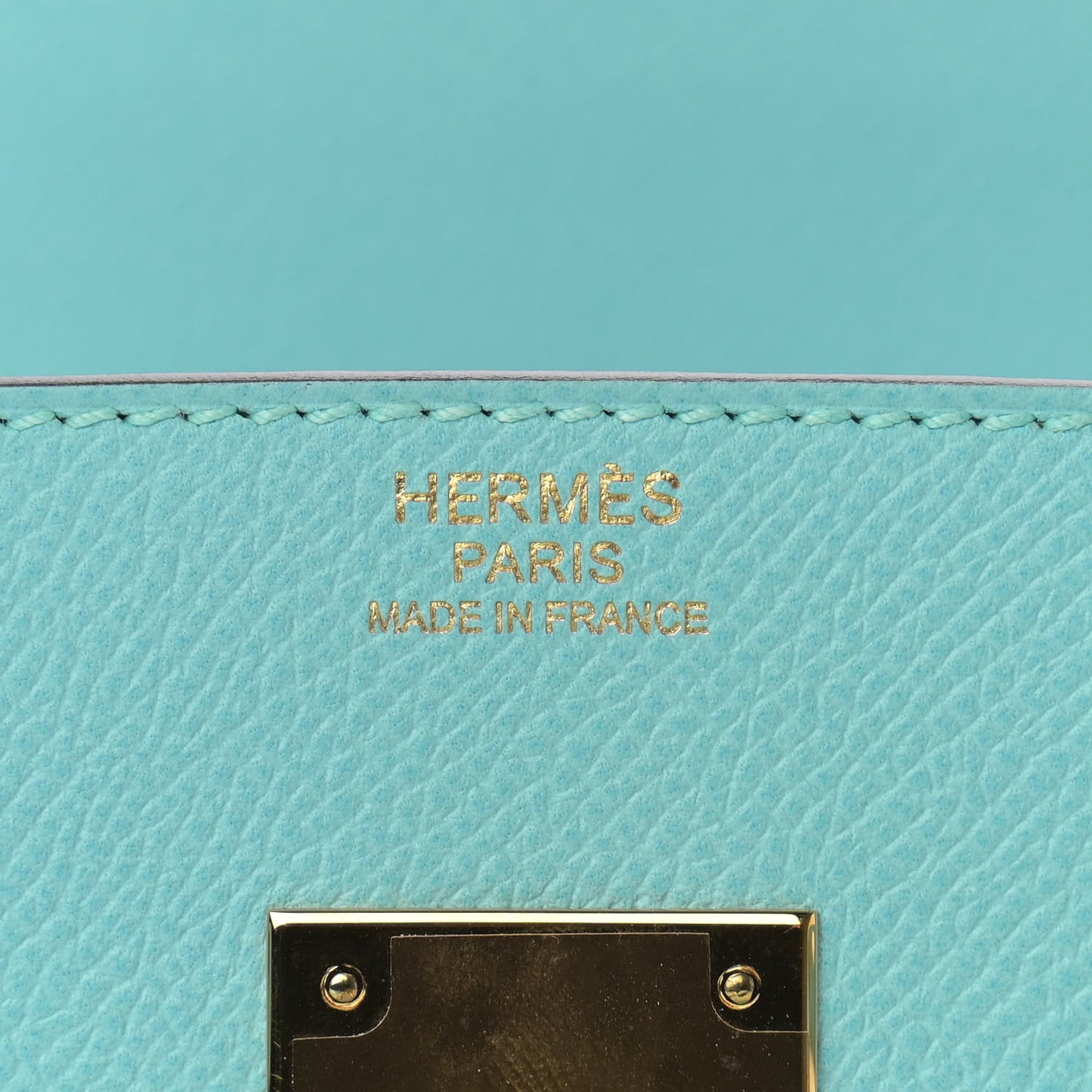 Epsom Birkin 30 Bleu Atoll