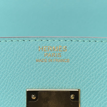 Hermes Epsom Birkin 30 Bleu Atoll 6 of 18