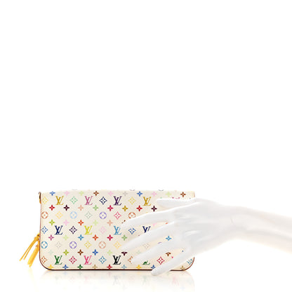 Louis Vuitton Monogram Multicolor Insolite Wallet White Citron 2 of 6
