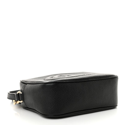 Gucci Pebbled Calfskin Small Soho Disco Bag Black 4 of 14