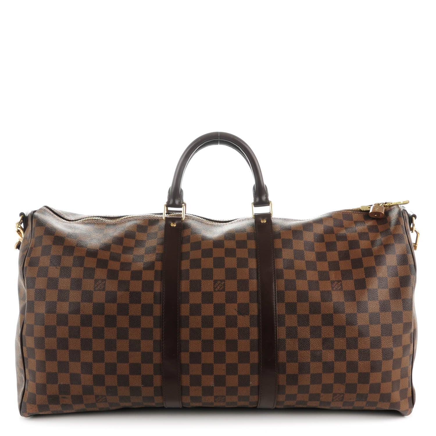 Louis Vuitton Damier Ebene Keepall Bandouliere 55 1 of 7
