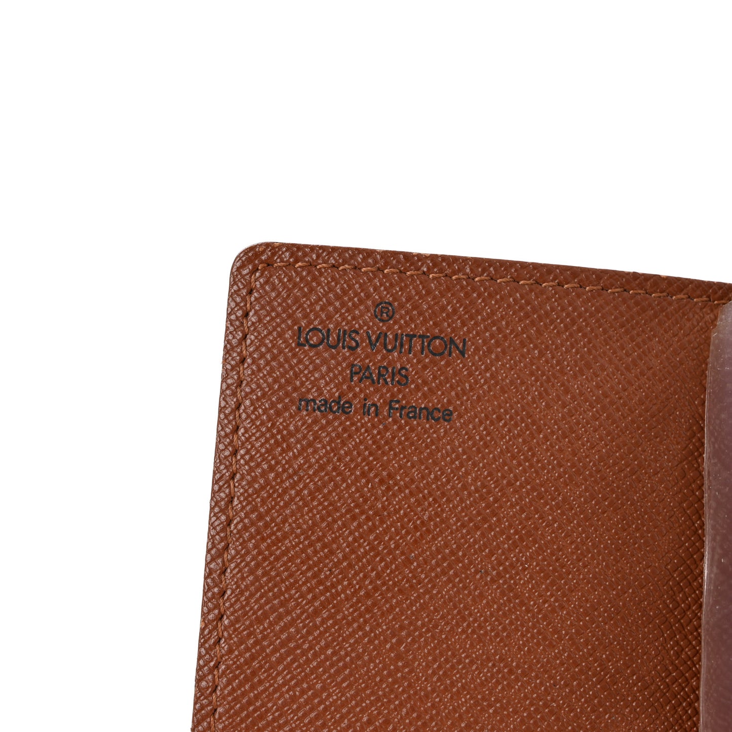 Monogram Credit Card Photo Holder