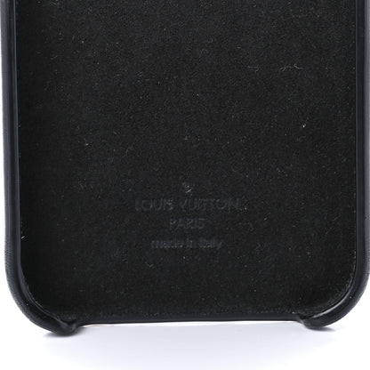 Louis Vuitton Lambskin Embossed Monogram Coussin iPhone 13 Pro Bumper Black 5 of 7