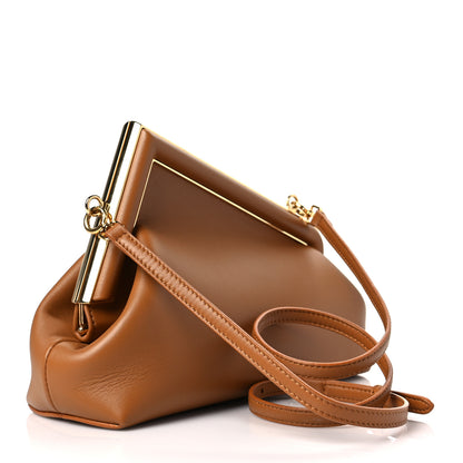 Fendi Shiny Nappa Small Fendi First Caramello 3 of 9