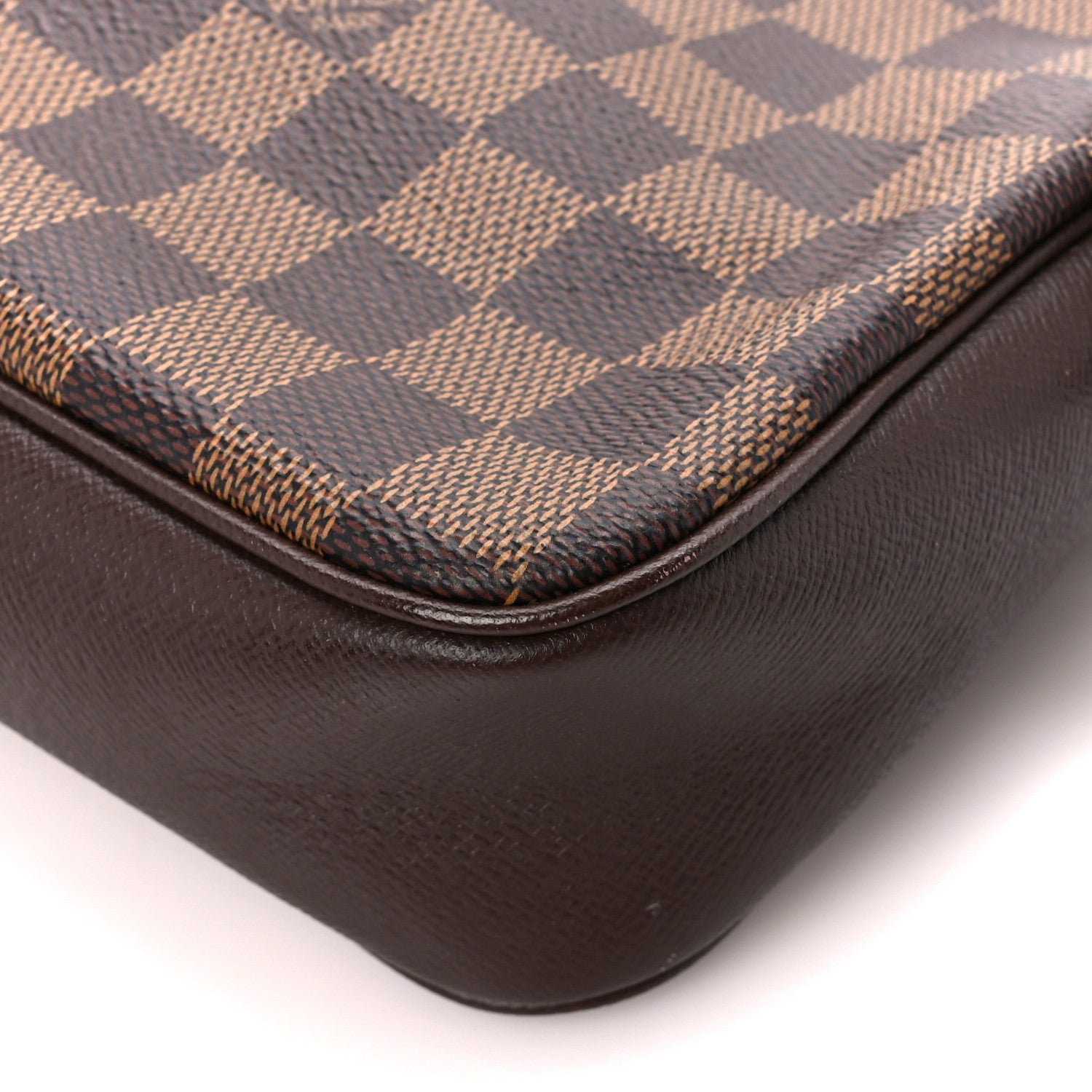 Louis Vuitton Damier Ebene Trousse Make Up Bag Pochette 10 of 10
