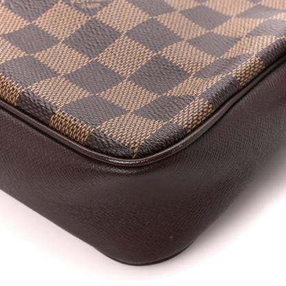 Louis Vuitton Damier Ebene Trousse Make Up Bag Pochette 10 of 10