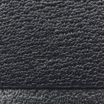 Gucci GG Supreme Monogram Textured Dollar Calfskin Web Ophidia Card Case Beige Blue 6 of 8