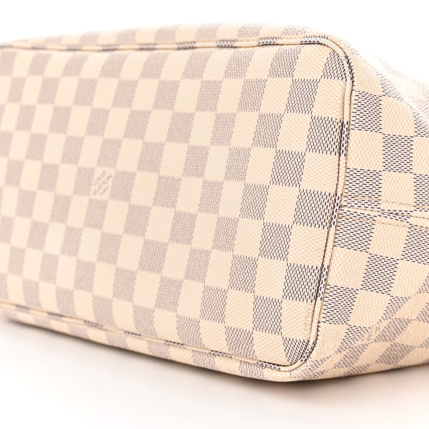 Damier Azur Neo Neverfull MM Rose Ballerine