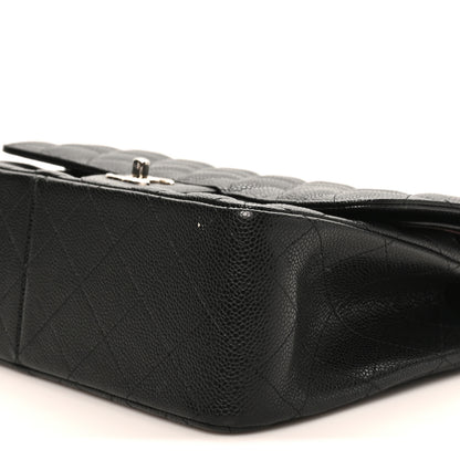 Chanel Caviar Quilted Jumbo Double Flap Black 10 of 10