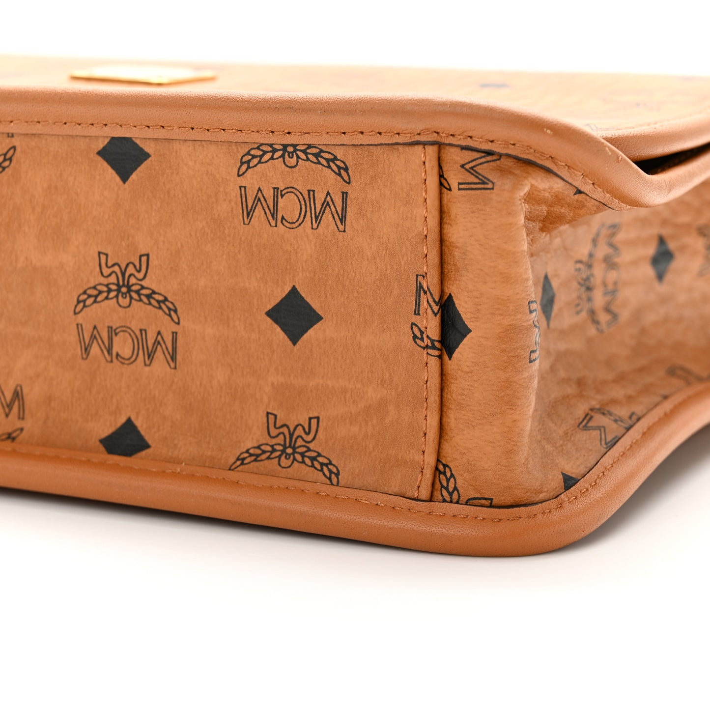 Visetos Small Klassik Messenger Bag Cognac