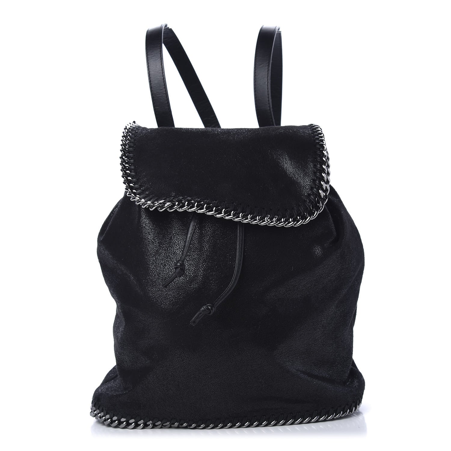 Stella McCartney Shaggy Deer Falabella Backpack Black 1 of 9