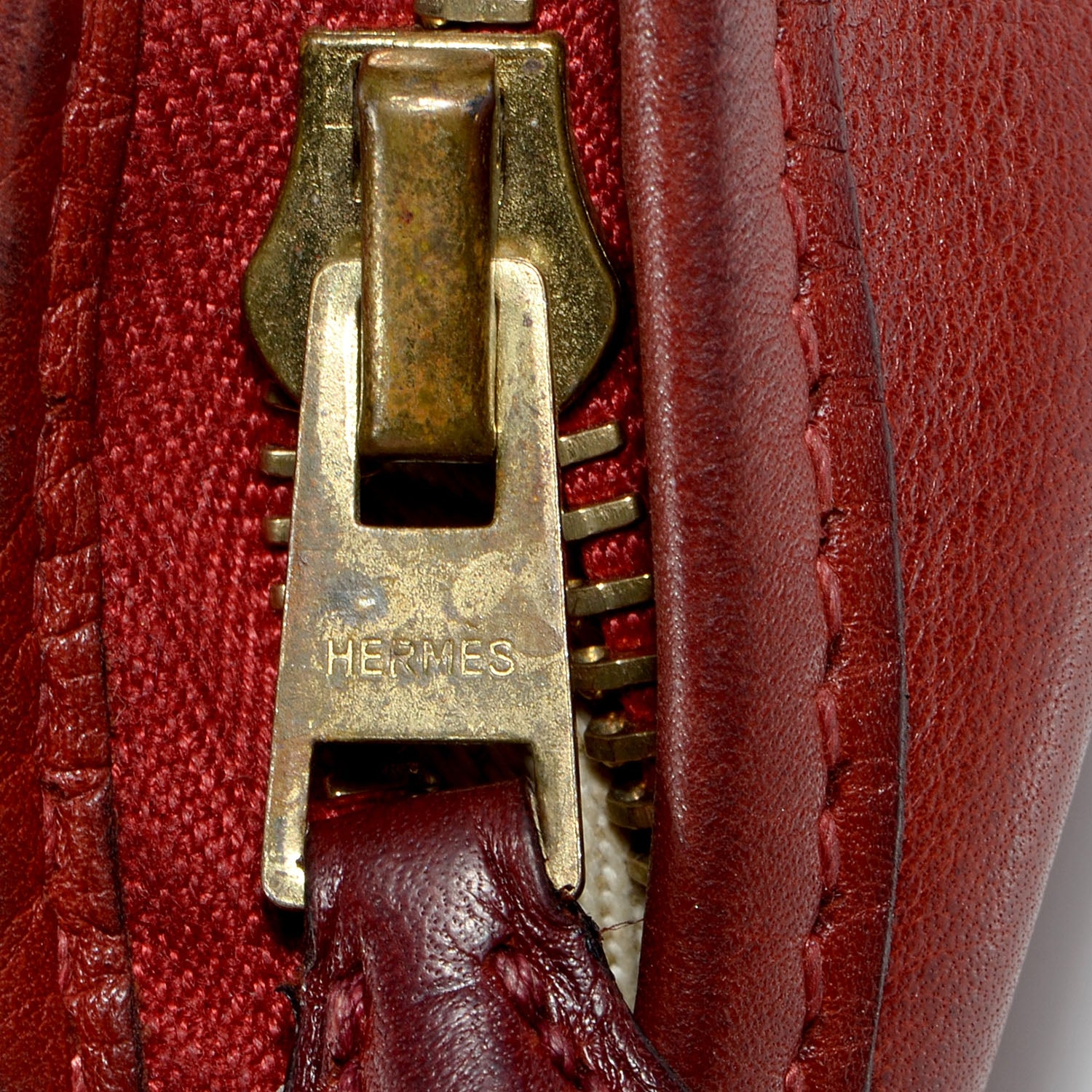 Hermes Swift Leather Massai PM Rouge H 9 of 11
