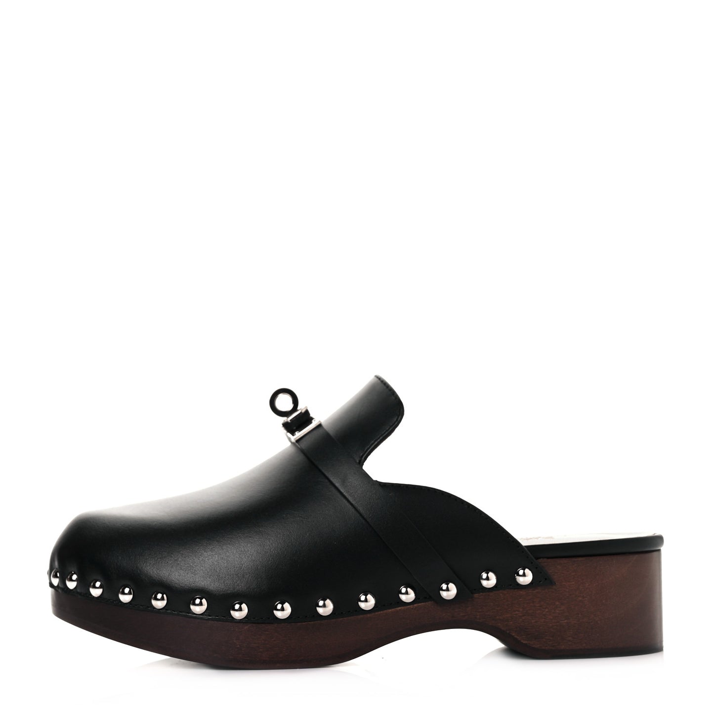 Calfskin Carlotta Mules 35 Black