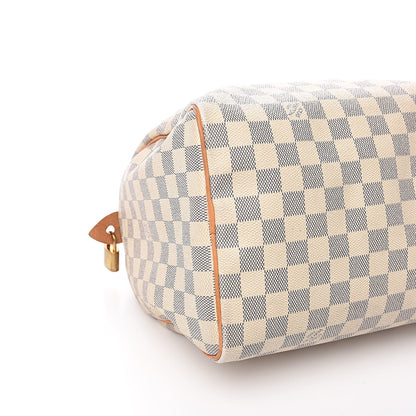 Louis Vuitton Damier Azur Speedy 30 12 of 22