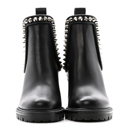 Christian Louboutin Nappa Spiked Capahutta 70 Chelsea Boots 36 Black 3 of 9