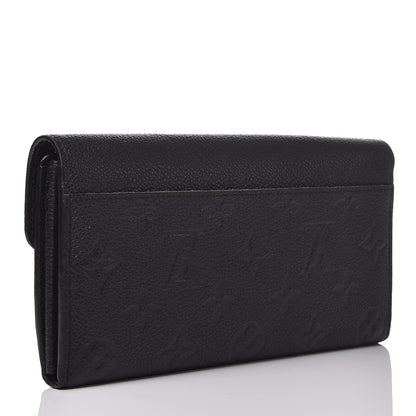 Louis Vuitton Empreinte Sarah Wallet NM Black 3 of 7