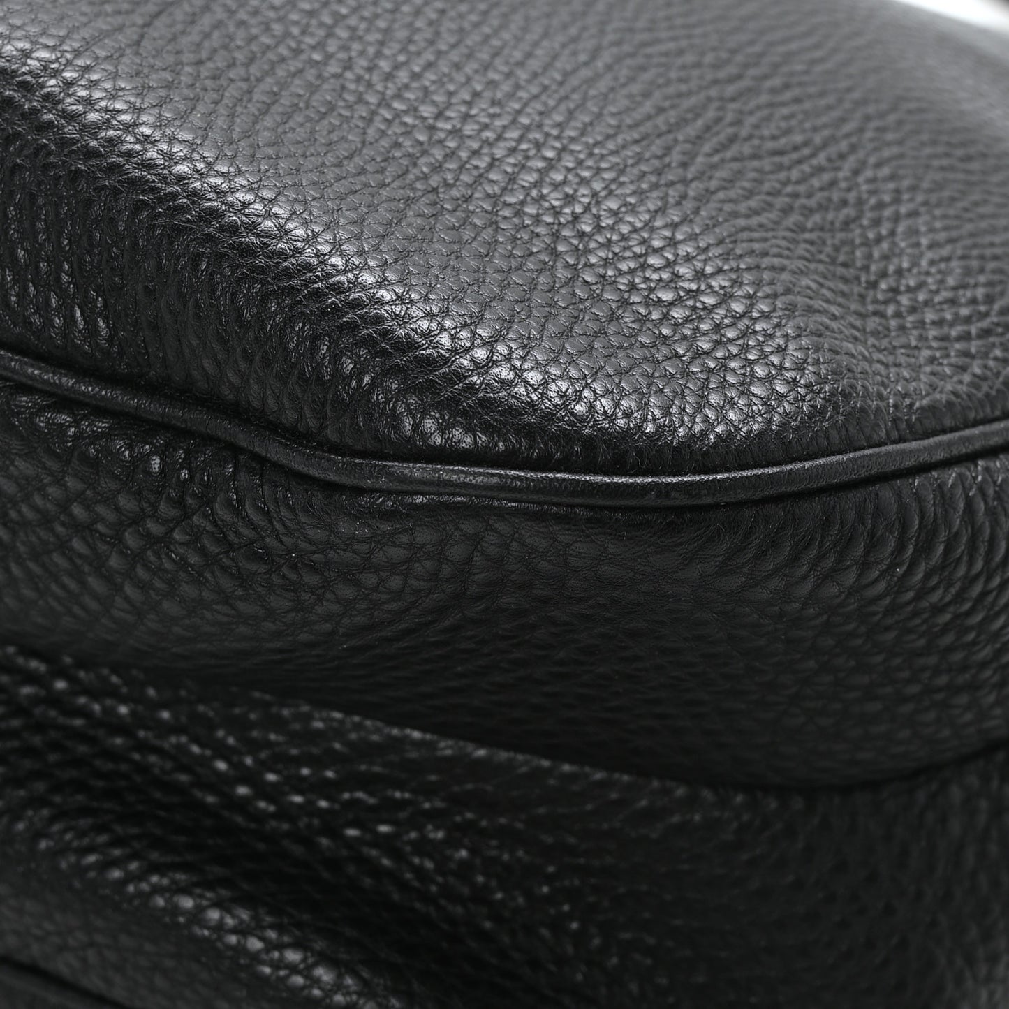 Vitello Daino Sacca Hobo Black