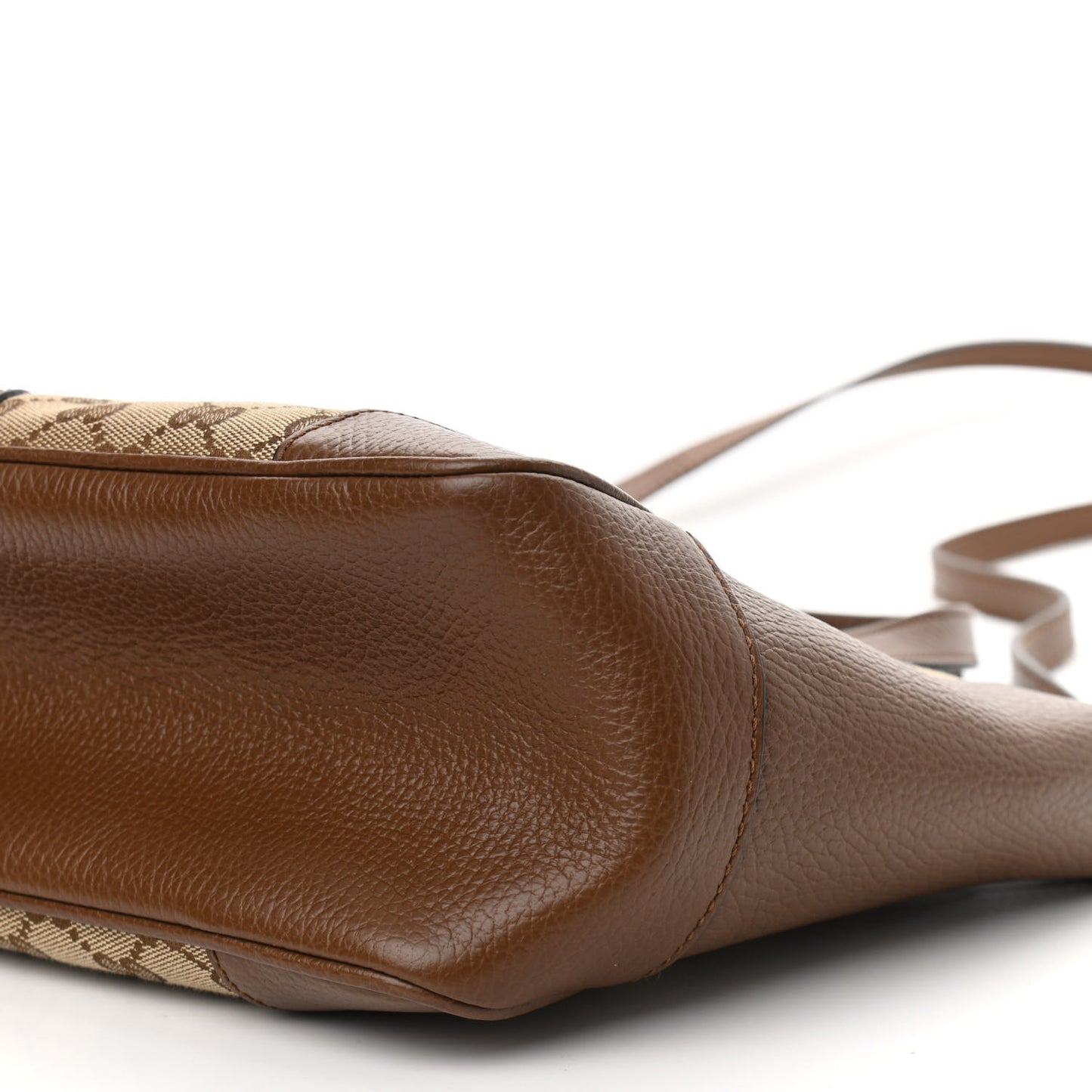 Monogram Small Bree Tote Beige Tabacco